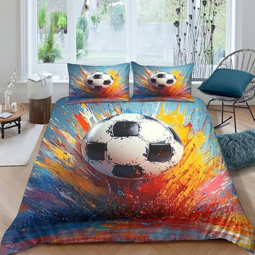 Housse de couette feuilles tropicales microfibre parure de lit 3D