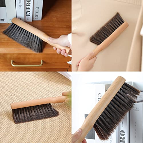 XAMIO Escova Contrária Para Móveis, Loja, Cama, Lareira, Limpeza De Madeira, Espanador De Cerdas Mac