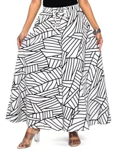 Image of Women's Cotton Long Palazzo Pant
