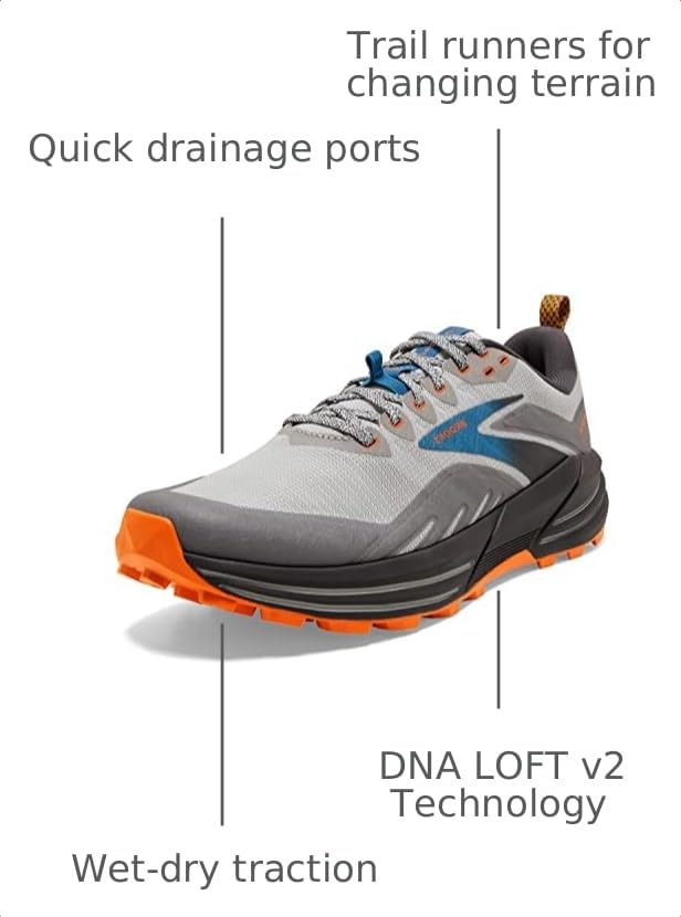 Image of Brooks Men's Cascadia 16 Trail Running Shoe