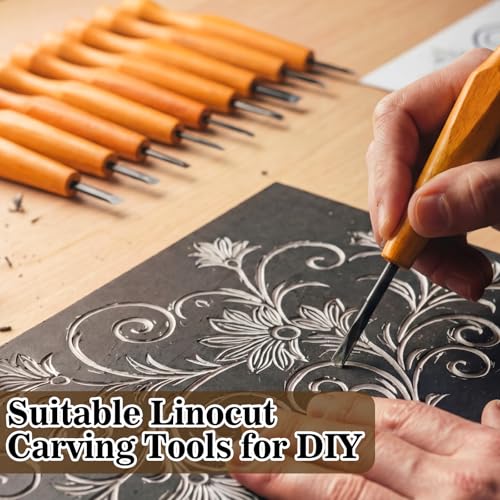 Oh Klyzo 20 Pcs Linocut Tools Set
