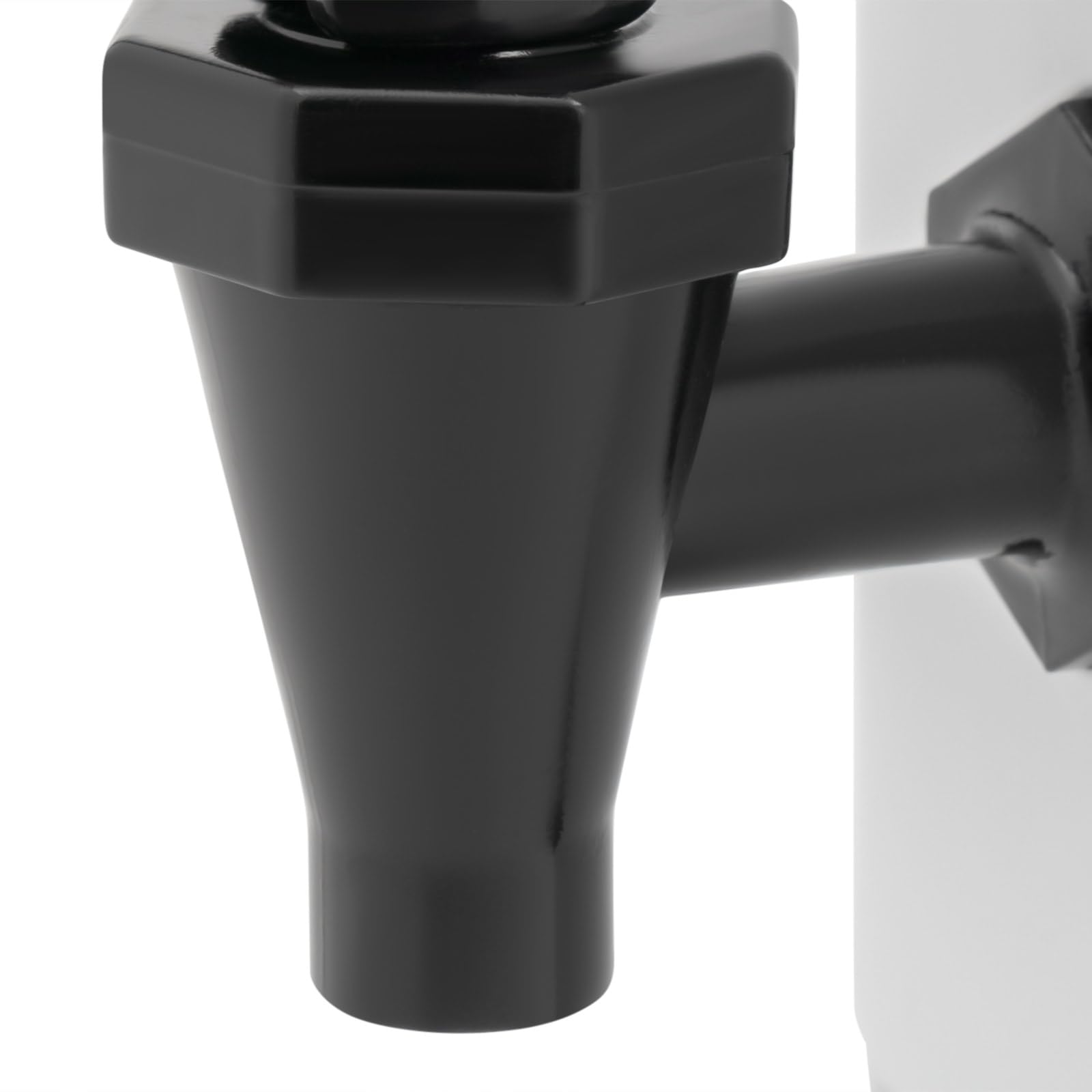 Distributore di bevande isolato in acciaio inox, 10 l, distributore di bevande calde e fredde, con termometro elettronico, rubinetto per caffè, tè al latte, succhi di frutta, termico, 12 ore (bianco)