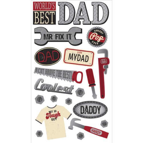 Sticko Sticker Themed-Fix It Dad 52-00138, Other