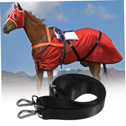 Sangles Élastiques de Cheval Réglables Double Boucles Métal - 4