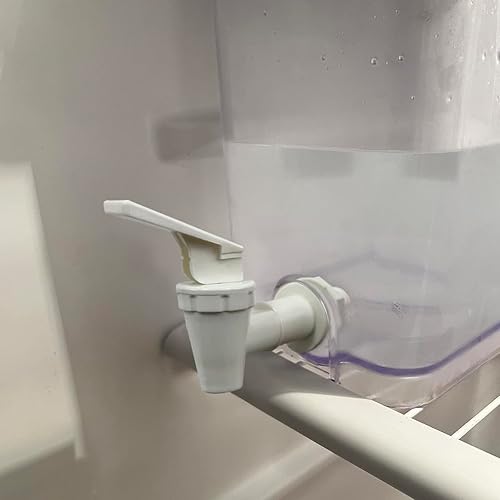 Vista 14 de 2 piezas de grifo enfriador de repuesto, boquilla reutilizable, boquilla de agua para bebidas, válvula dispensadora de agua, grifo de agua, grifo