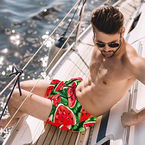 Short de plage hommes pastèque maillots de bain séchage rapide - 2