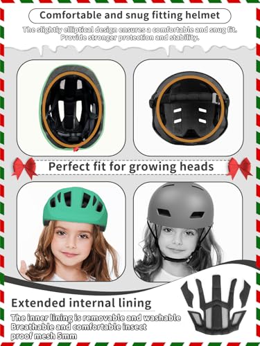 Image of XJD Toddler Helmet Kids Bike Helmet for Infant /Baby Multi-Sport Adjustable Skateboard for Kids Boys Girls Lightweight for Age 1 and Older