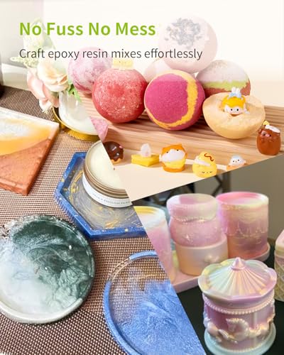 image for Luckymica Mica Powder, 24 Colors Pearlescent Pigment Powder for Epoxy 