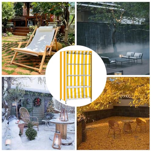 Housse pour étagères de rangement protecteur cuisine extérieur 210D - 5
