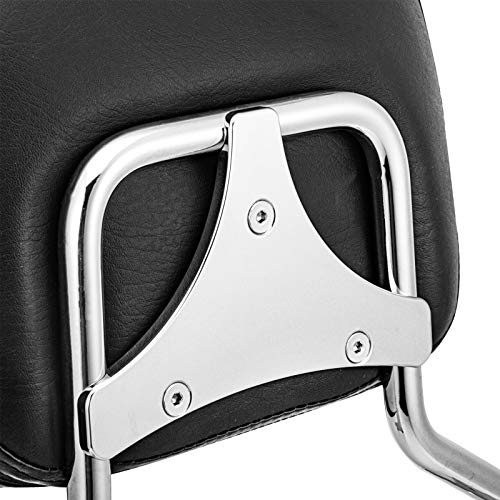 Mofun Sissy Bar Detachable Backrest Compatible With Harley Touring Road King Street Glide Electra Glide Road Glide 1997-2008 Chrome #TOP7