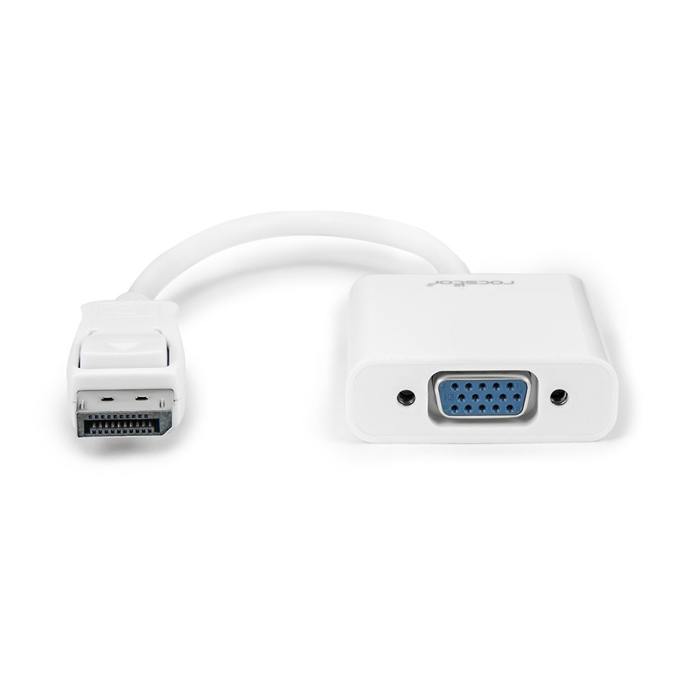 RocstorDisplayPort to VGA Video Adapter Converter (Y10A102-W1),White
