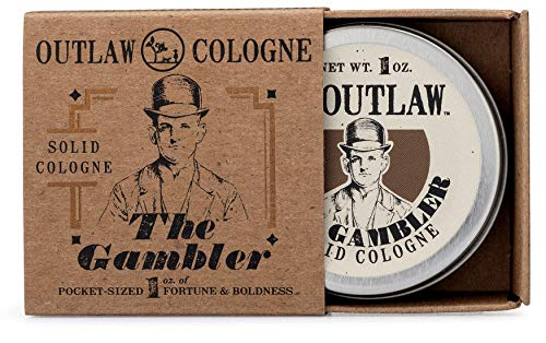 The Gambler Bourbon-inspired Solid Cologne - The Warm Smell of Whiskey and Old-fashioned