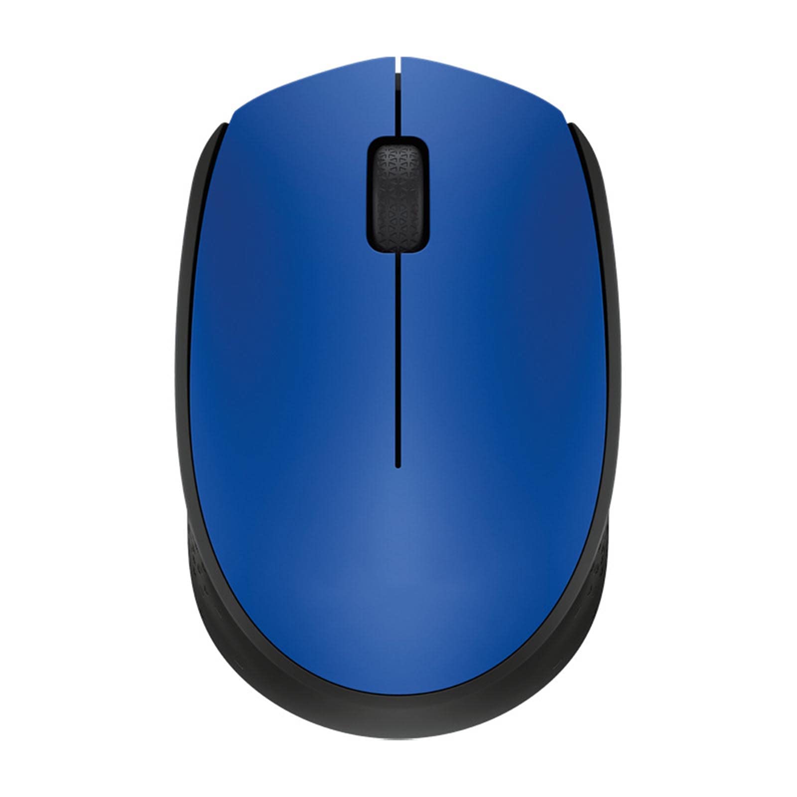 JUSHZ Bezprzewodowa myszka komputerowa do laptopa, USB, mysz do gier, urządzenie wskazujące, optyczny czujnik śledzenia, do użytku biurowego, moda, połączenie bezprzewodowe 2,4 GHz, 97,7 x 61,5 x 35,2 mm, niebieska