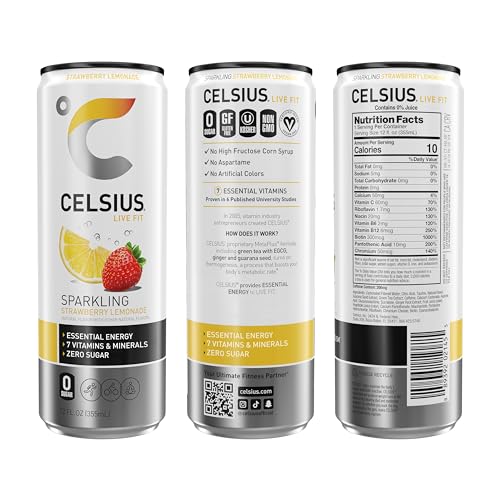 Celsius FGSS1254 Sparkling Strawberry Lemonade thumb #1