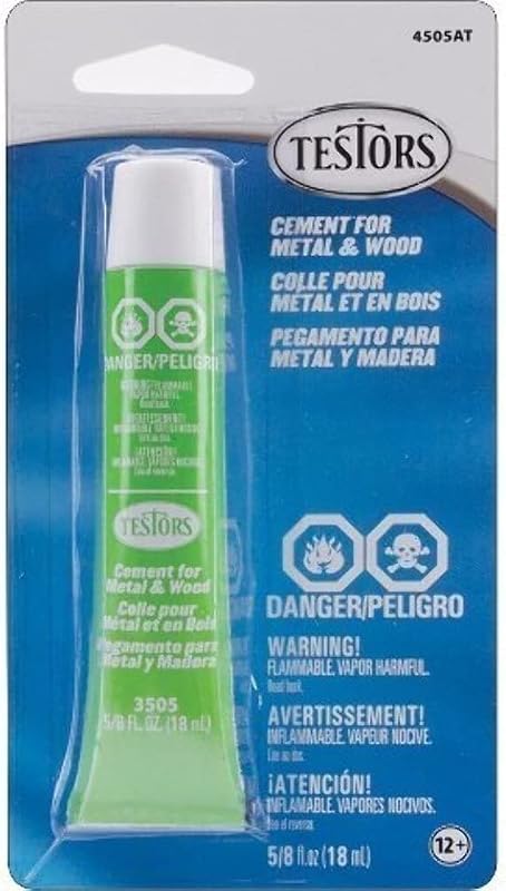 Cement for Metal and Wood Models