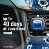 Ambientador para auto Febreze Clip para ventilación Aroma Hielo Platino, 0.07 oz, Paquete de 4 8
