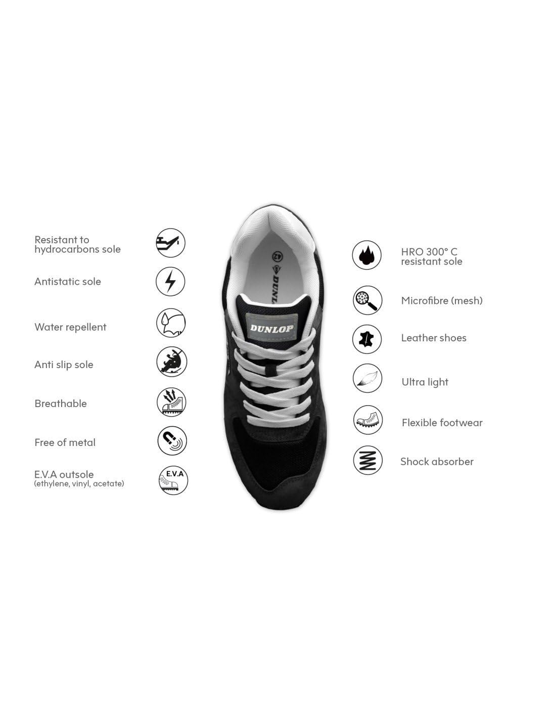 Dunlop Flying Wing Botas Cortas al tobilloUnisex Adulto