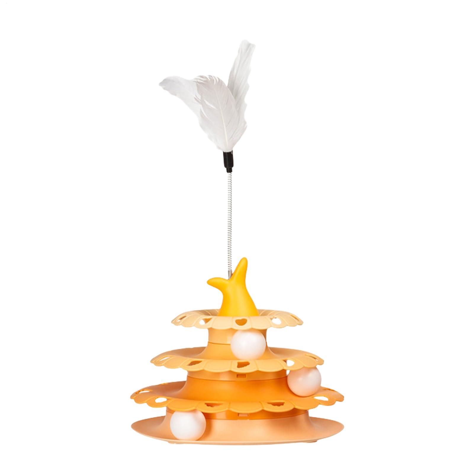 Fournitures pour animaux de compagnie avec plateau tournant interactif pour chat