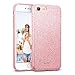 Produktbild Conie STPU1865 Shiny TPU Kompatibel mit iPhone 7/8, Luxus Glitzer Hülle Silikon Dünn Designer Schutzhülle für iPhone 7 iPhone 8 Case Glitter Rosé