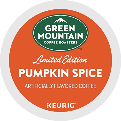 Green Mountain Coffee, Pumpkin Spice, Single-Serve Keurig K-Cup Pods, Light Roast Coffee, 48