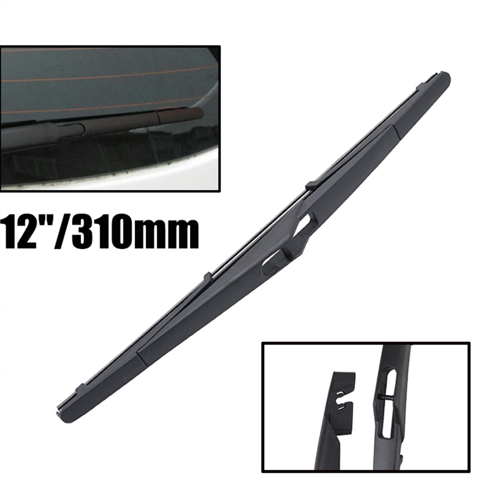 Juego De Escobillas Limpiaparabrisas Delanteras Y Traseras Para Ford Para Fiesta 7 2008-2016 Cepillos Para Ventana De Parabrisas 26 "+ 15" + 12" Parabrisas