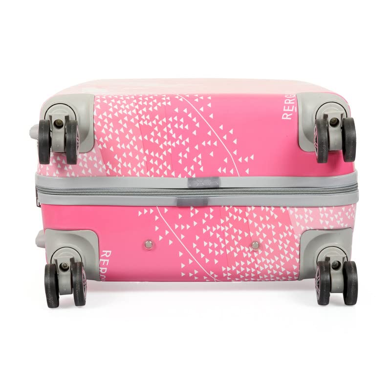 Image of Polo Class 2Pc Set Travel Trolley Bag (20 /28 inch) - Pink