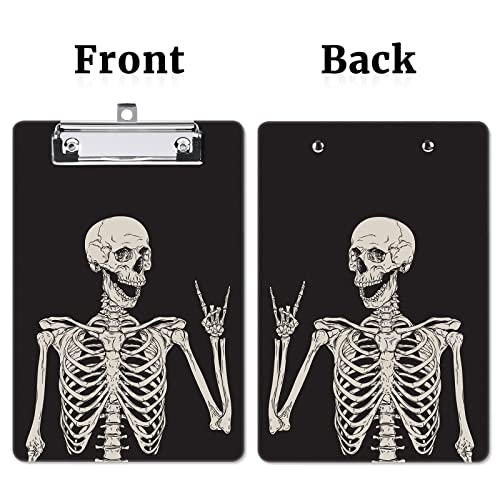 Image of Small Plastic Clipboard 6 x 9 in, Standard A5 Size Fashion Clip Board
