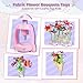 Bsgifts Fabric Flower Making Toys, DIY Flower Press Kits for Kids Ages 3-12, Creative Educational Activity Arts & Crafts Toys, Ideal Gifts for Girls