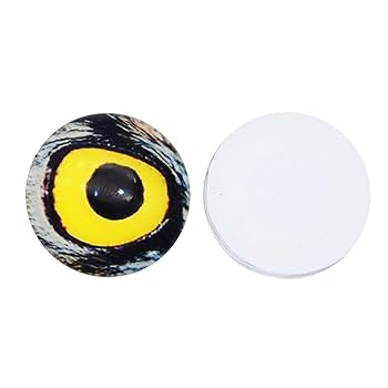 25MM 50PCS Dragon Eyes Glass Cabochon Eyes For Clay Doll Making Sculptures Props Craft Diy Findings Jewelry Making