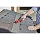 Novus 71526 J-044 Hammertacker, Profi-Schlagtacker, schnelles Nachladen, rutschfester Griff, max. 175 Flachdrahtklammern 44359 mm, Rot