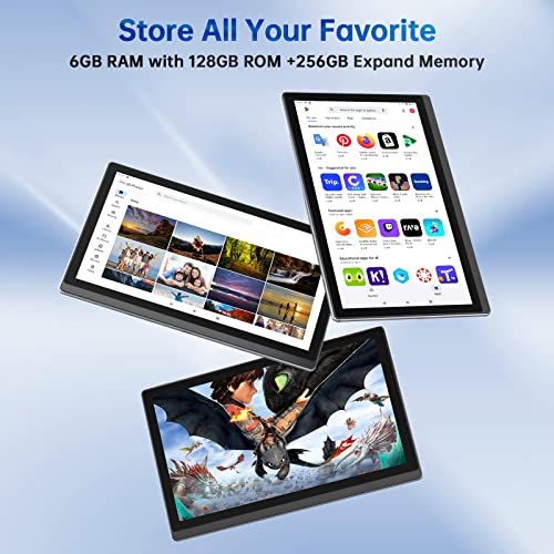 Meswao 14.1 Inch Large Tablet Pc, Computer Tablet With 1920 * 1080 Ips Hd Display, Android Wi-Fi Tablets With Bluetooth 4.1, Gps And 10000Mah Long Battery Life #TOP2