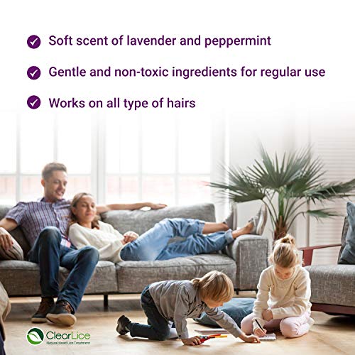 Clearlice® Family Size Lice Prevention Kit Repels Lice, Eggs and Nits