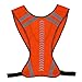Reflective Running Vest Gear with Pocket, Safety Reflective Vest for Night Cycling Walking Bicycle Jogging