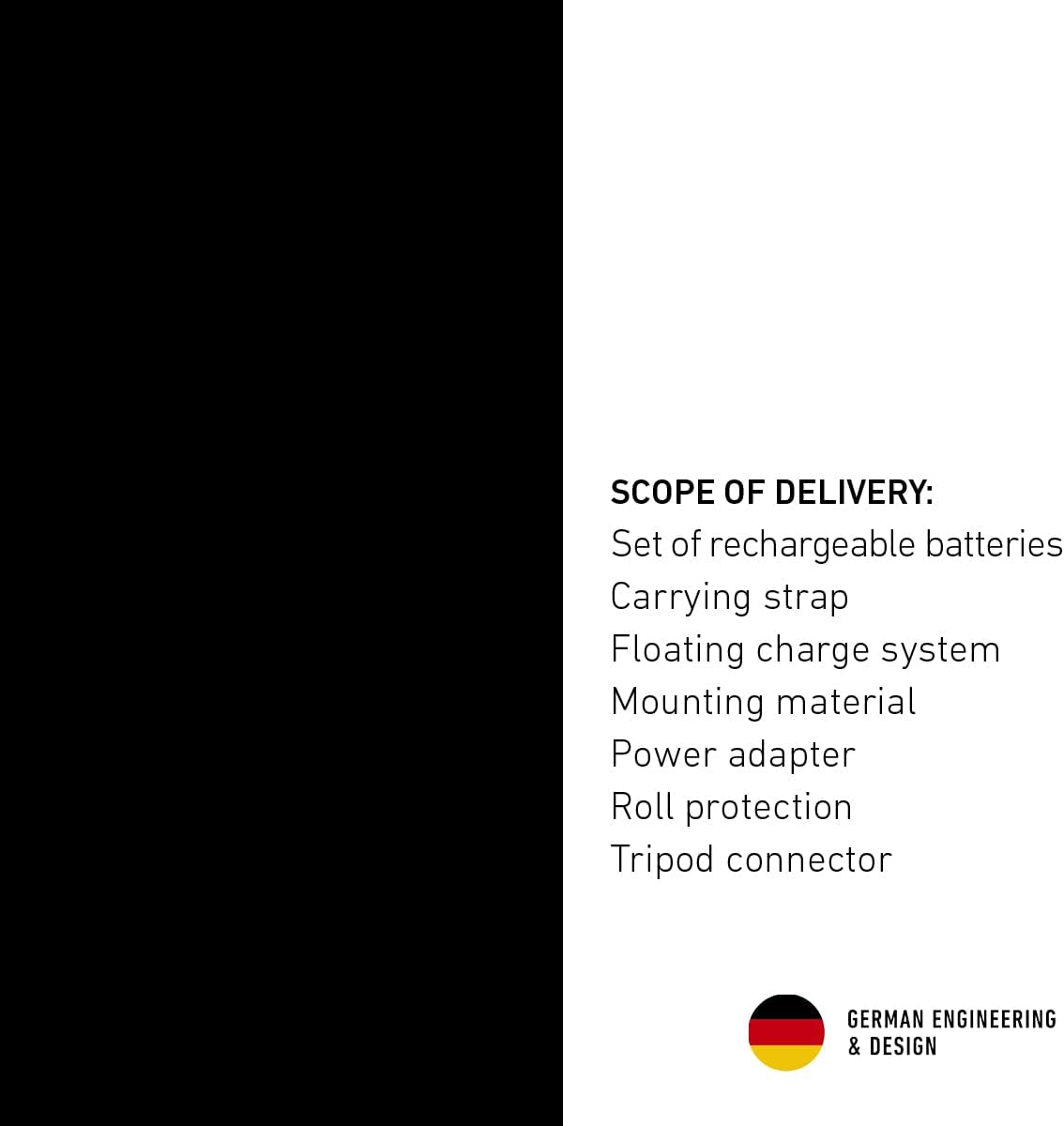 Ledlenser X21R torch LED, searchlight, spotlight, rechargeable Lithium LiFePO battery, 5000 lumens, focusable, X-Lens Technology, long distance beam 800 m, incl magnetic charging system, wall mounting
