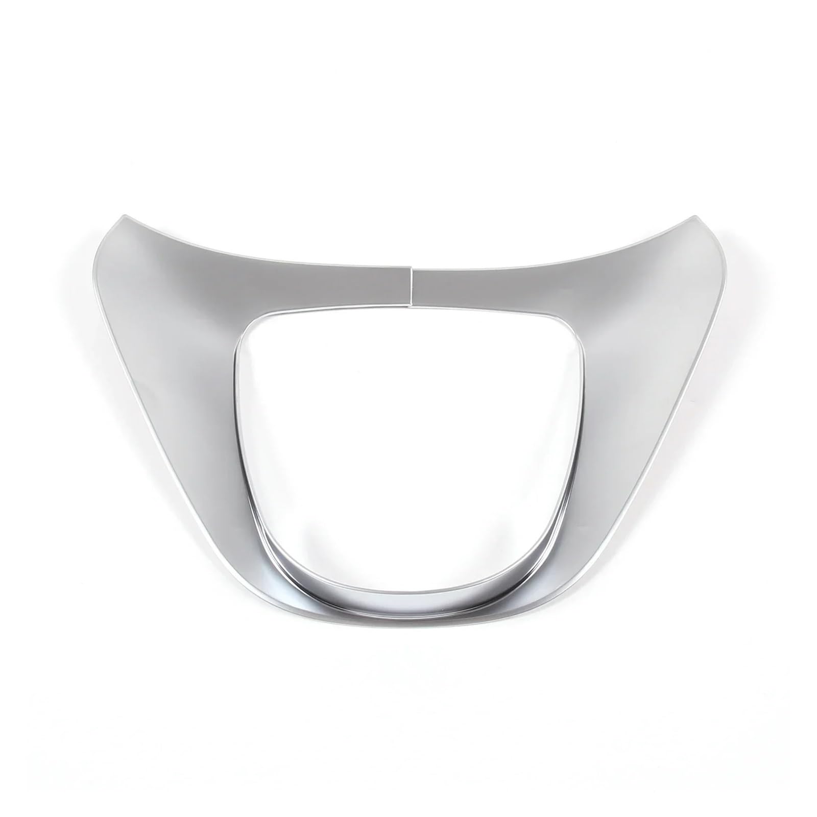 for Benz V Class 2015-2022 ABS Carbon Fiber Car Central Control Multimedia Panel Trim Stickers Center Console Trim(Silver)