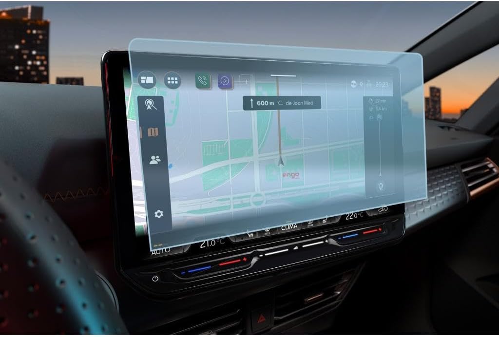 Engo Cupra Born 12.9 inç Multimedya Ekran Koruyucu Parlak Nano