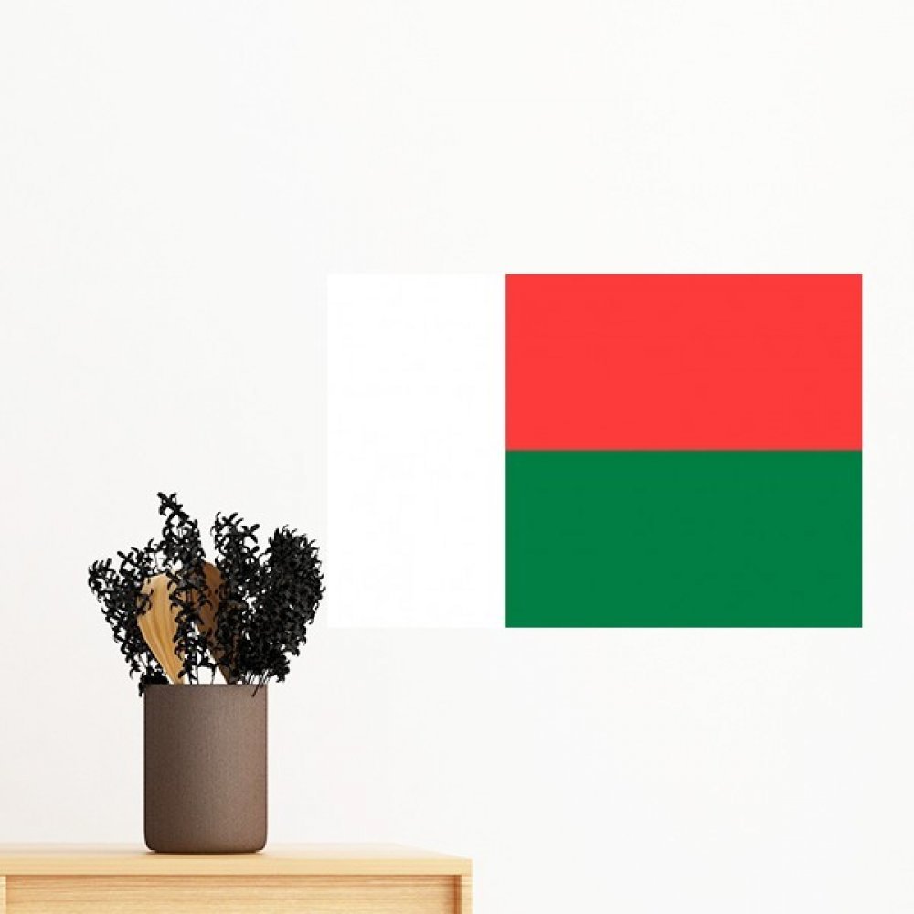 Symbole Madagascar autocollant mural pour célébrer vos racines africaines dans la chambre 50cm