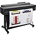 HP DesignJet T650 Large Format 36-inch Plotter Color Printer, Includes 2-Year Warranty Care Pack (5HB10H), Black