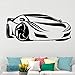 Produktbild Tianpengyuanshuai Klassische Auto wandaufkleber Junge Wohnzimmer zu Hause abnehmbare Vinyl wandaufkleber innendekoration Retro Kunst Dekoration 45x106 cm