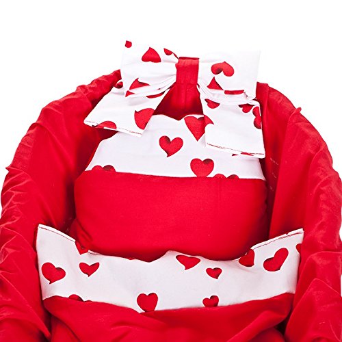 Lot De 2 Ceintures De Sécurité Réglables Pour Enfant - Rouge - Pour Chariots, Poussettes, Chaises Hautes