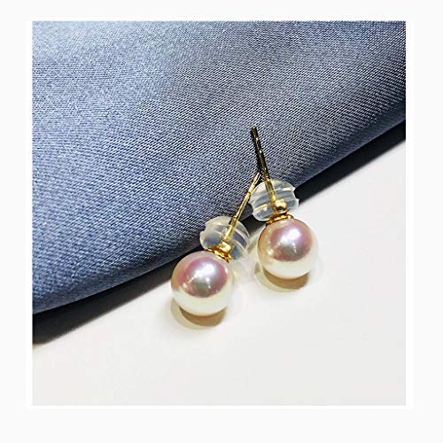 Boucles d'oreilles en Perles d'eau Douce pour Femme en Or 18 carats ZYFSHA