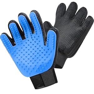 Maxpower Planet Pet Grooming Gloves for Dogs and Cats - Grooming Mitt for Dogs -Cat Gloves - Hair Removal Bruh - All Hair Types Maxpower Planet Pet Grooming Gloves for Dogs and Cats Grooming Mitt for Dogs Cat Gloves Hair Removal Bruh All Hair Types
