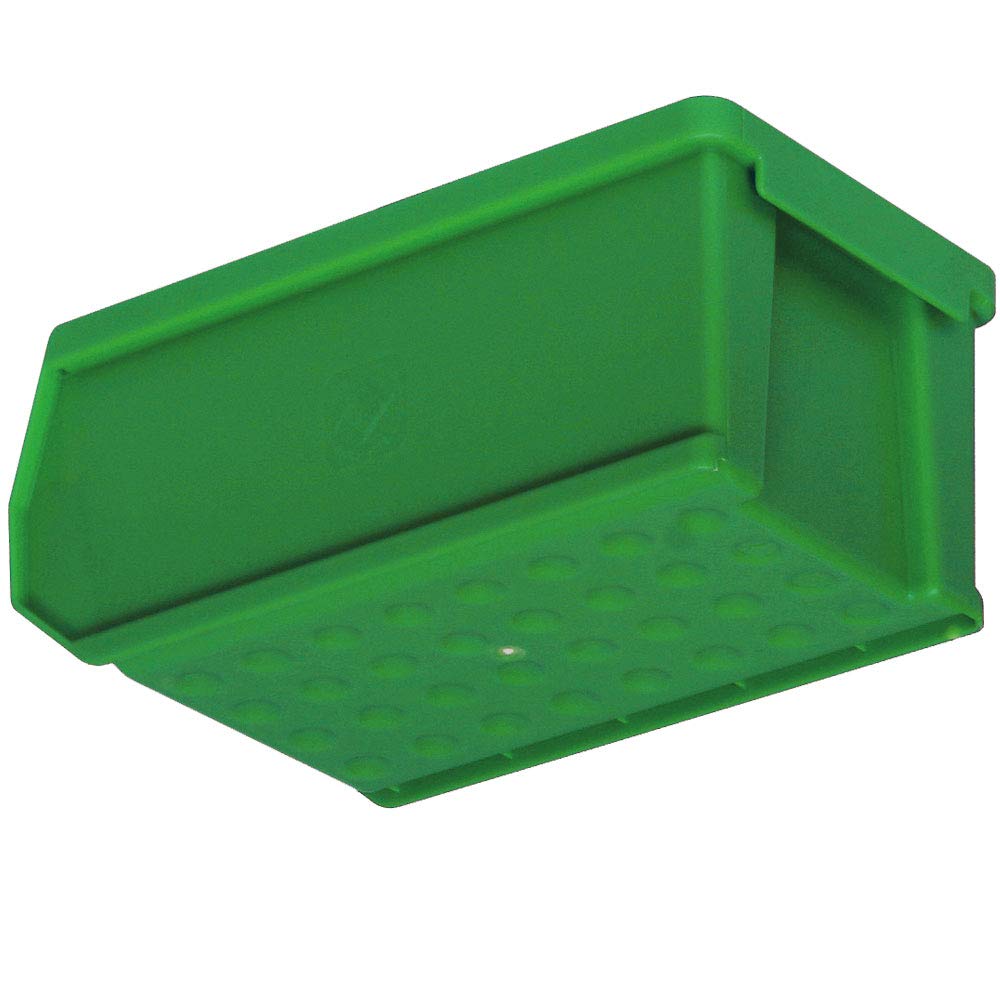 BRB Lot de 25 boîtes à empiler pour empilage de fenêtre Vert Capacité 0,85 l 175 x 100 x 75 mm Rails de Suspension Murale