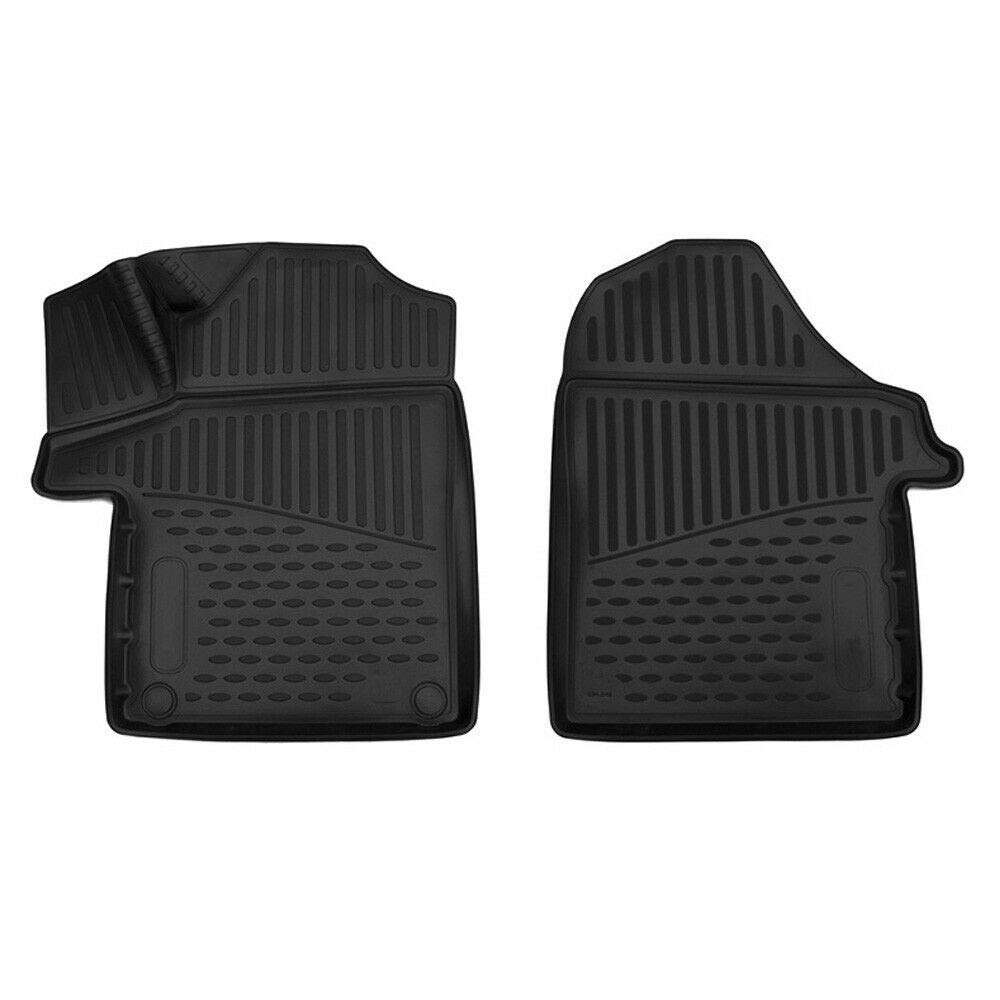 OMACFloor Mats for Mercedes Metris 2016-2024 Car Mats All Weather 3D Custom Fit Rubber Mat Waterproof Odorless TPE Floor Liners Laser Measured Non-Slip (Black)