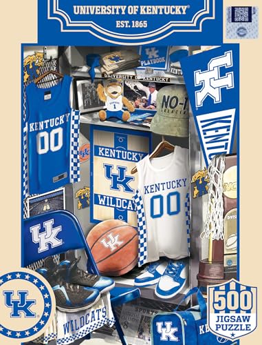 Image of MasterPieces Officially Licensed NCAA Sports Puzzle - Kentucky Basketball 500 Piece Jigsaw