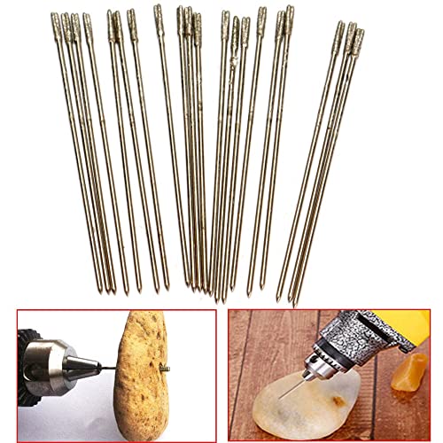 Set de 20 brocas diamantadas 1mm para jade y cerámica miniatura 2