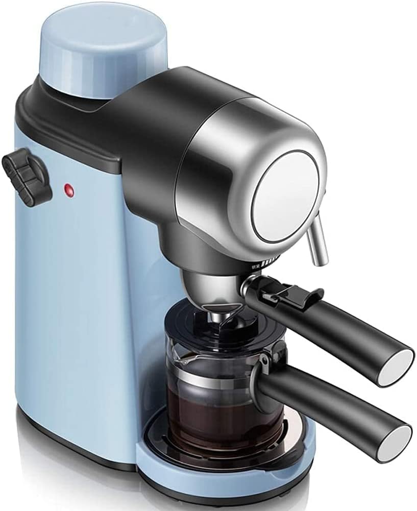 Coffee Maker Home Coffee Machine Italian Semi-automatic Pump Type Can Make Fancy Coffee Blue Coffee Machine, 20240311