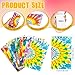 Spaluck 36 Pcs Mini Tie Dye Notepads Small Notebooks Coil Little Notebook Multicolor Style Spiral Notepad for Tie Dye Supplies Birthday Party Favors (Color Set 2)