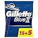 Gillette Blue II Maquinillas de Afeitar Desechables Hombre, Paquete de 20 Cuchillas de Afeitar (15+5)