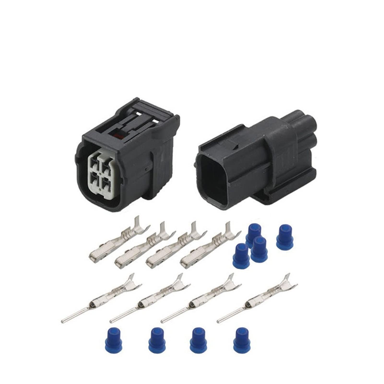 Connettore Elettrico Auto 4 Pin 1.0mm Maschio/Femmina Impermeabile Per Sensore Ossigeno Honda – Set Con Terminali E Guarnizioni, 6188-4776 6189-7039